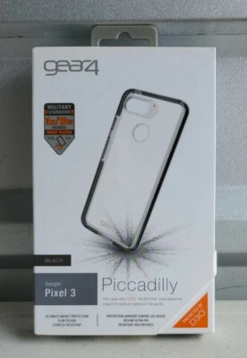 Funda Gear4 Piccadilly para Google Pixel 3 - Negra Foto 1 de 4