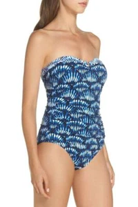Costume da bagno intero Tommy Bahama Tide Dye Seashells fascia - Foto 1 di 7