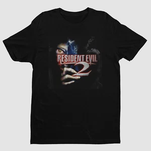 Camiseta unisex premium arte de portada Resident Evil 2 - 1998 | Regalos para fanáticos del terror - Imagen 1 de 6