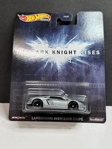 Hot Wheels Premium The Dark Knight Rises Lamborghini Aventador Coupe NIP - Picture 1 of 2