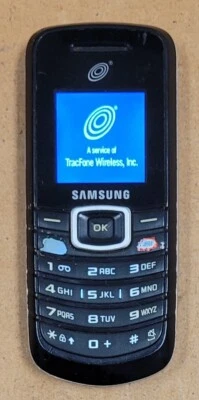 Samsung SGH-T105G - Black and Silver ( TracFone ) Cellular Phone - Image 1 of 4