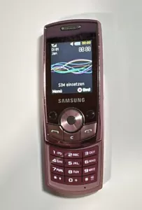 SAMSUNG SGH-J700i top Zustand, geprüft, Händler, Garantie Pink Volle Funktion - Bild 1 von 3