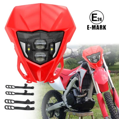 Faro LED DRL con carenado para Honda CRF450L CRF230F CRF250F CRF250L CRF300L Foto 1 de 4
