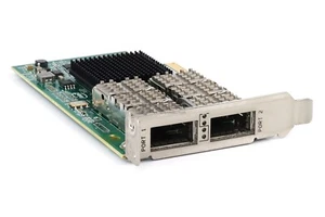 708074-001 LP HP QLE7342 DUAL PORT 40GB 4X QDR PCI-E G2 ADAPTER LOW PROFILE - Picture 1 of 7