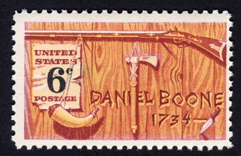 Scott #1357 Daniel Boone Single Stamp - MNH - Image 1 of 1