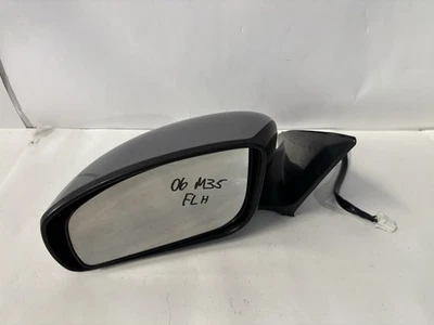 2006 2007 2008 INFINITI M35 M45 ESPELHO DE PORTA LATERAL ESQUERDA DO MOTORISTA CINZA ELÉTRICO FABRICANTE DE EQUIPAMENTO ORIGINAL - Imagem 1 de 4