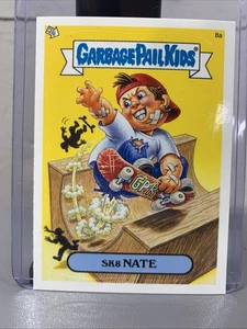 Garbage Pail Kids 8a Sk8 Nate - Picture 1 of 4