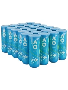 Dunlop Sports Australian Open AO Palline da Tennis Extra Duty - Astuccio da 24 lattine... - Foto 1 di 3