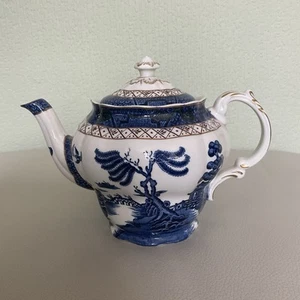 Booths Real Old Willow Teapot ~ Lovely Condition ~ Approx 15cm High - Picture 1 of 6