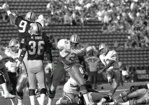 Ed Too Tall Jones Original 35mm Negative Aug 16 1986 Dallas Cowboys VS Raiders  - Picture 1 of 2
