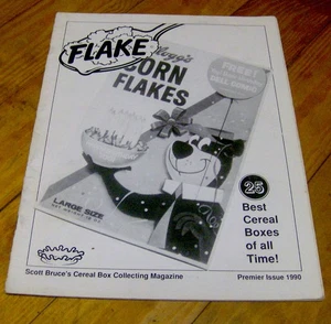 1990 MÜSLISCHACHTEL MAGAZIN Zine FLAKE #1 Erstausgabe TOP 25 BOXEN Yogi Bier Essen - Bild 1 von 2