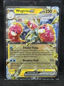 SV05: Temporal Forces #060/162 Wugtrio ex Near Mint or Better - Bild 1 von 2