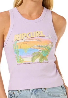 RIP CURL Shirt Tshirt Oberteil LA PALOMA Tank 2025 lilac Oberteil Top T-Shirt - Bild 1 von 4