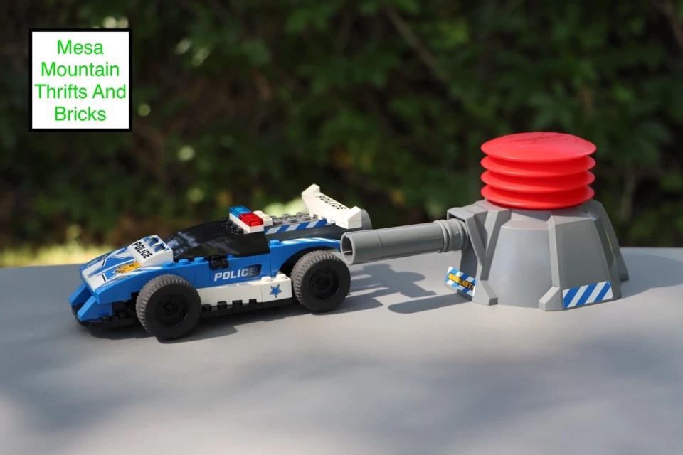 LEGO® Racers 7970 Hero 100% Complete With Instructions Police Cop Car W/Launcher - Image 1 of 4