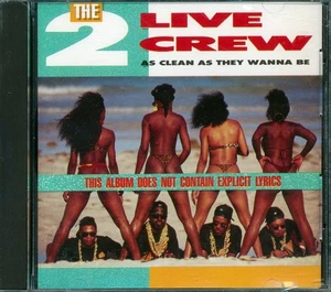 SEALED NEW CD 2 Live Crew - As Clean As They Wanna Be - Picture 1 of 2