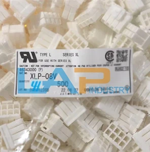 Paquete de 500 piezas conector XLP-08V conector carcasa de plástico de 8 pines terminal de paso de 5,0 mm - Imagen 1 de 2