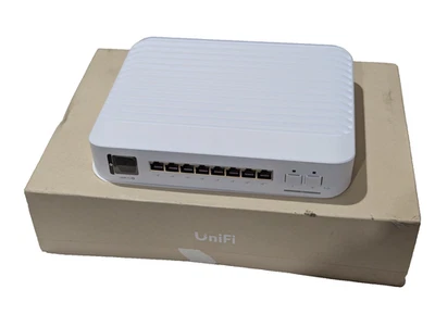 UBIQUITI UniFi Switch Pro 8 PoE Fully Managed Layer 3 USW-Pro-8-POE - NEW - VAT - Image 1 of 4