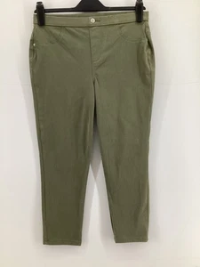 George Womens Khaki Green Jeggings Jeans Trousers UK 12 EUR 40 Stretch Pull On - Picture 1 of 7