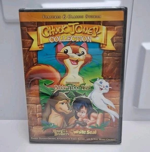 Chuck Jones Collection DVD 2007 6 Classic Stories Rikki Tikki Tavi Mawgli's Bro - Picture 1 of 3