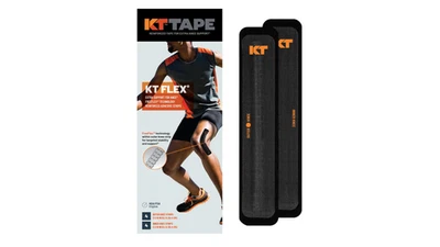 KT Tape KT Flex Reinforced Adhesive Strips for Knees, 8 Pre cut 10 inch Strips, - Image 1 of 4