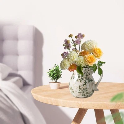 Ceramic Vase Collectible Modern Flower Pot for Farmhouse Restaurant Bedroom - Image 1 of 4