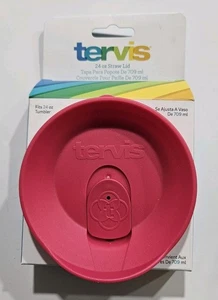 Tervis 24 oz tapa de paja rosa se adapta a vasos de 24 oz nuevo - Imagen 1 de 11