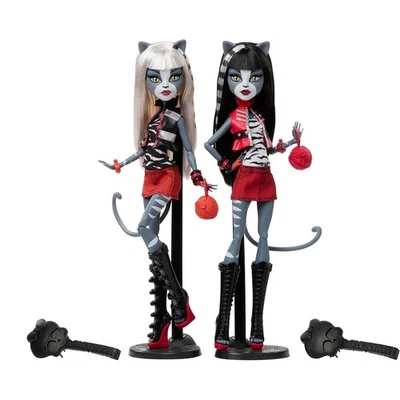 Mattel Monster High Boo-riginal Creeproduction 2-Pack Meowlody and Purrsephone - Image 1 of 4
