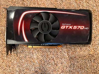 GeForce GTX 570HD, 012-P3-1571-B6, Graphic Card - Image 1 of 3