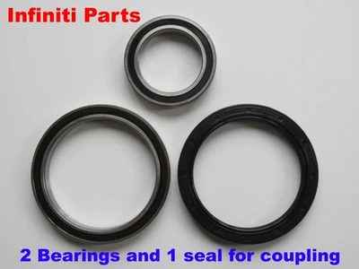2 Bearings and seal for Infiniti QX50 QX55 coupling 38761-4BF0A 38761-4BF1A - Image 1 of 4