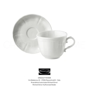 Richard Ginori - antico doccia White - 1 Cup Coffee With Dish - Dealer - Picture 1 of 3