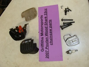 Poulan Wood Shark chainsaw 33CC P3314ws parts air filter cover base chain guide - Picture 1 of 10