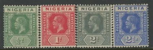NIGERIA, COMO NUEVO, #1-4, OG LH, WMK 3, LIMPIO, SÓLIDO Y CENTRADO - Imagen 1 de 1