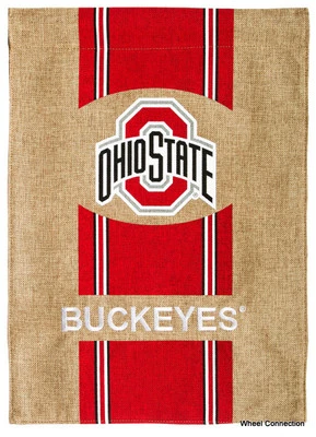 Bandera Ohio State University Buckeyes College Football League 12,5 X 18" 2 caras  Foto 1 de 4