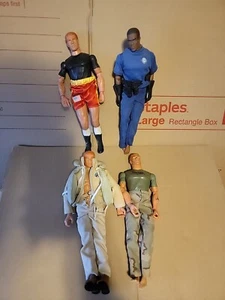 Lote de 4 figuras de acción Hasbro Pawtucket GI JOE 1996 de 12" pulgadas - Imagen 1 de 8
