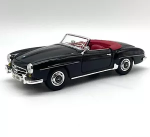 Maisto Mercedes Benz 190 SL Oldtimer Cabriolet in schwarz, 1:18, RV01 - Bild 1 von 9