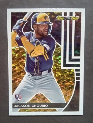 2024 Topps Update Jackson Chourio Black Gold Rookie Insert #BG-25 Mint - Image 1 of 2