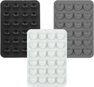 3 Pezzi Ventosa Cellulare, Silicone Ventosa Telefono, Multifunzionale Ventose Te - Foto 1 di 7