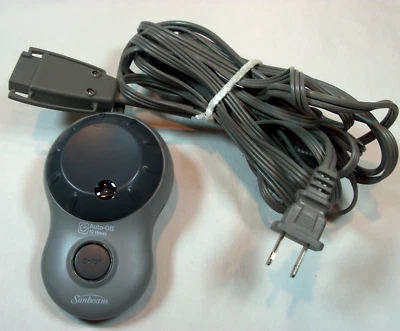 Manta térmica eléctrica Sunbeam control 3 clavijas estilo S85A Foto 1 de 4