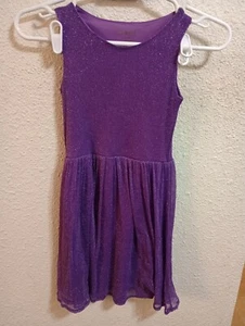 Girls size 7 8 Purple shimmer party tea time dress. Kidpik. Christmas concert - Picture 1 of 5