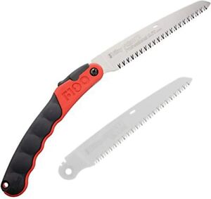Silky F180 Folding Hand Pruning Saw 143-18 with Replacement Blade 144-18 Bundle