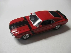   1:24 SCALE WELLY 1970 FORD MUSTANG BOSS 302 DIECAST CAR MODEL W/O BOX   - Picture 1 of 6
