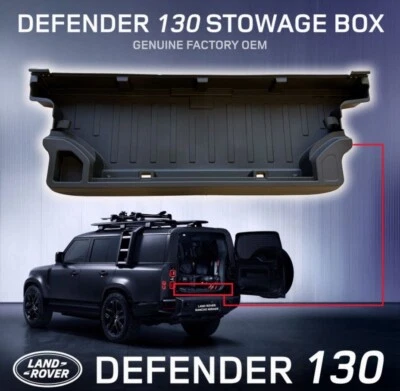 Land Rover Defender 130 Load Compartment Stowage Box LR190079/ 526124251  New - Image 1 of 4