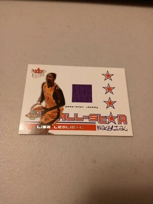 Lisa Leslie 2004 Fleer Ultra All Star Game Worn Jersey Sparks - Image 1 of 2