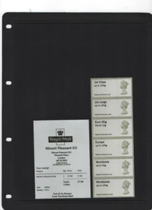 Machin NDC MOUNT FRIENDLY EO JUNI 2015 M002 SAMMLERSTREIFEN POST GO FV £18,45 - Bild 1 von 1