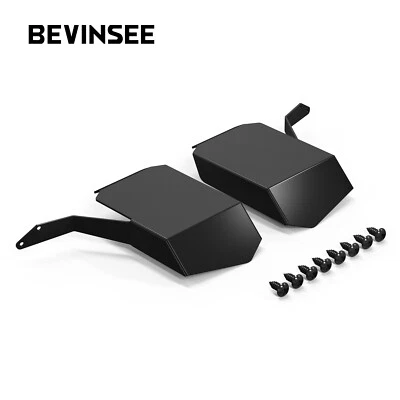 Dynamic Air Induction Intake Scoops For BMW E60 535i N54 2007-2010 Black - Image 1 of 4