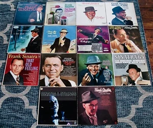 FRANK SINATRA~ 14 Albums Up For Bid~Vocal Jazz~Ol' Blue Eyes - Picture 1 of 2