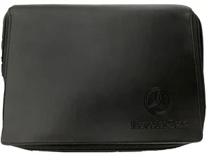2002 MERCEDES BENZ C230 KOMPRESSOR OWNERS MANUAL WITH LEATHER CASE OEM! - Picture 1 of 5
