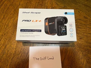 New Shot Scope Pro LX+ Golf GPS and Laser Rangefinder 2nd Gen Magnet - Picture 1 of 5