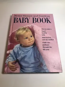 VTG Baby Book Better Homes And Gardens 1969 Hardcover Meredith Corp. Prenatal - Picture 1 of 12