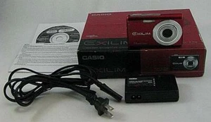 Casio Exilim 7.2 MP Red Digital Camera EX Z70 RD - Picture 1 of 10